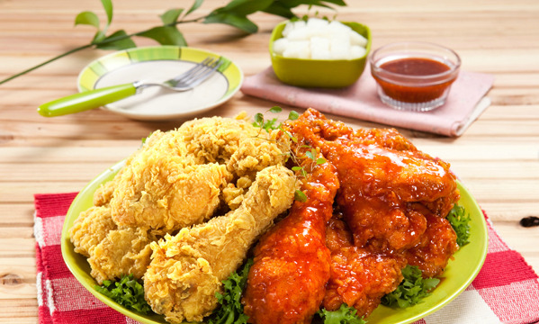 Two Type Chicken Dishes